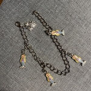 DISNEY Mermaid Charm Bracelet
